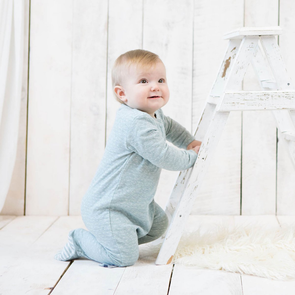 OrganicEra biologisch slaappakje voor baby's, aqua