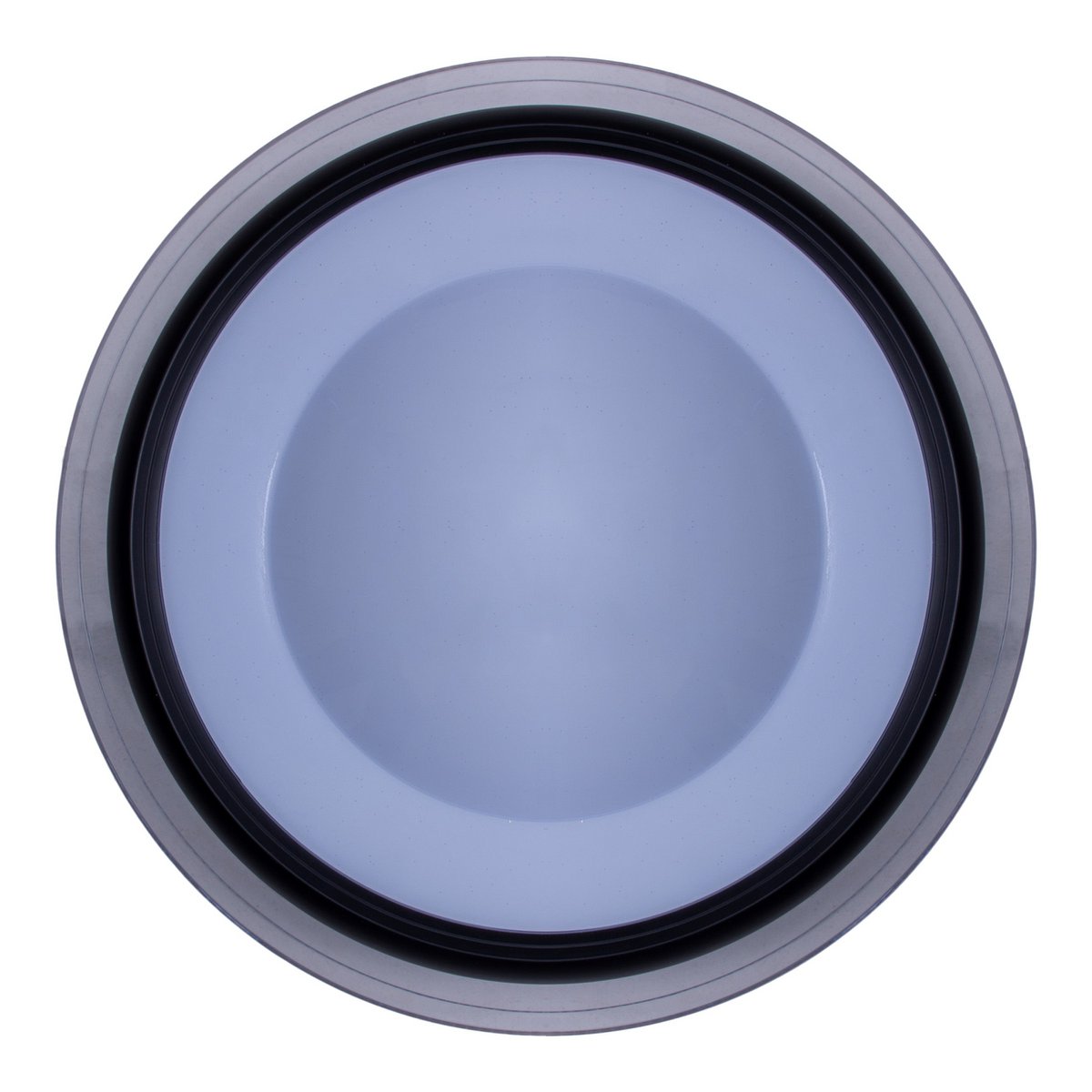 LED -plafondlicht "Canna" gemaakt van metaal en plastic, dimbaar met afstandsbediening, kleurverandering van warm wit naar koud wit naar kleurrijk, stevig ingebouwd -in LED's, plafondlamp voor woonkamer, eetkamer, keuken of gang met 45 cm diameter