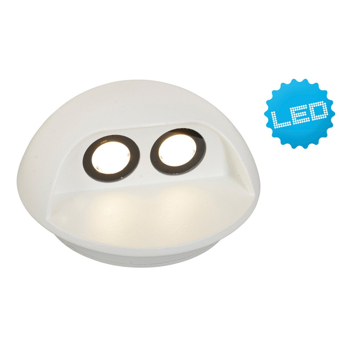 LED externe wandlamp "Vedus" D: 13 cm
