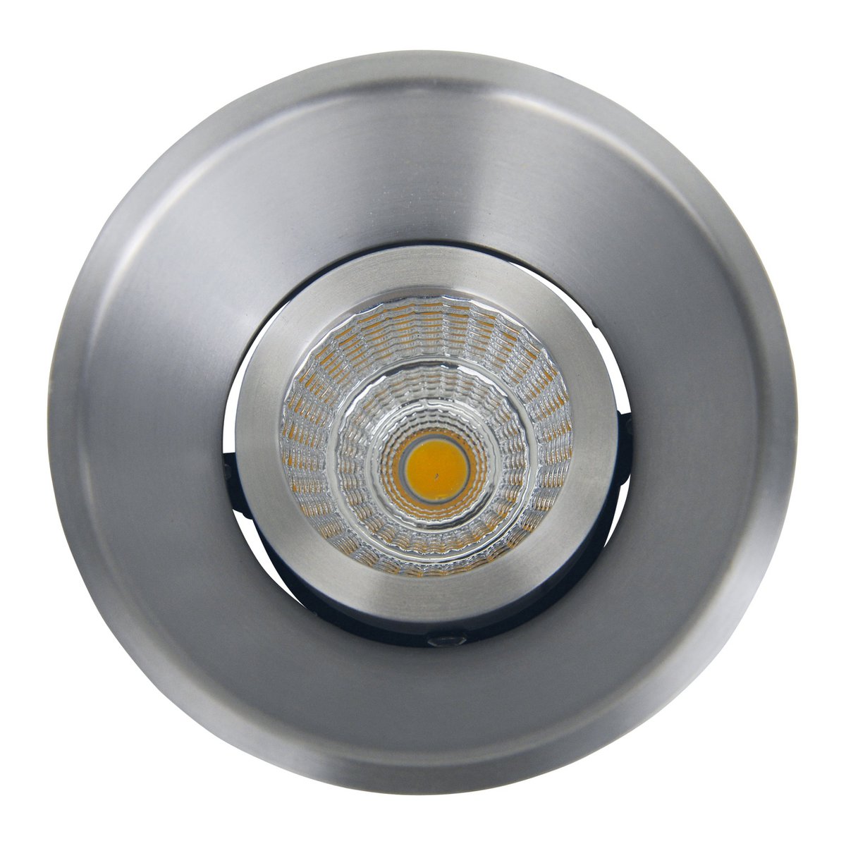 LED -installatieplek "Taro" Ø 9,4 cm, 10 cm diep, gemaakt van aluminium -gekleurd metaal, 6 watt, warm wit