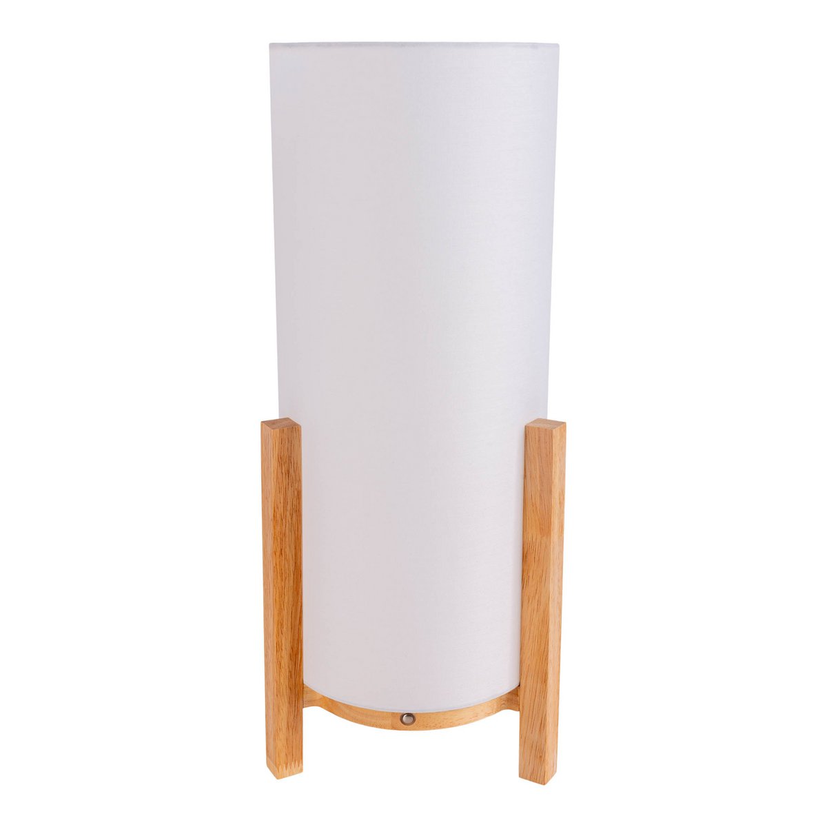 Ackitical Lamp "Madita" 48 cm hoog, in wit/natuur, met geïntegreerde LED, dimbaar met aanraaksensor