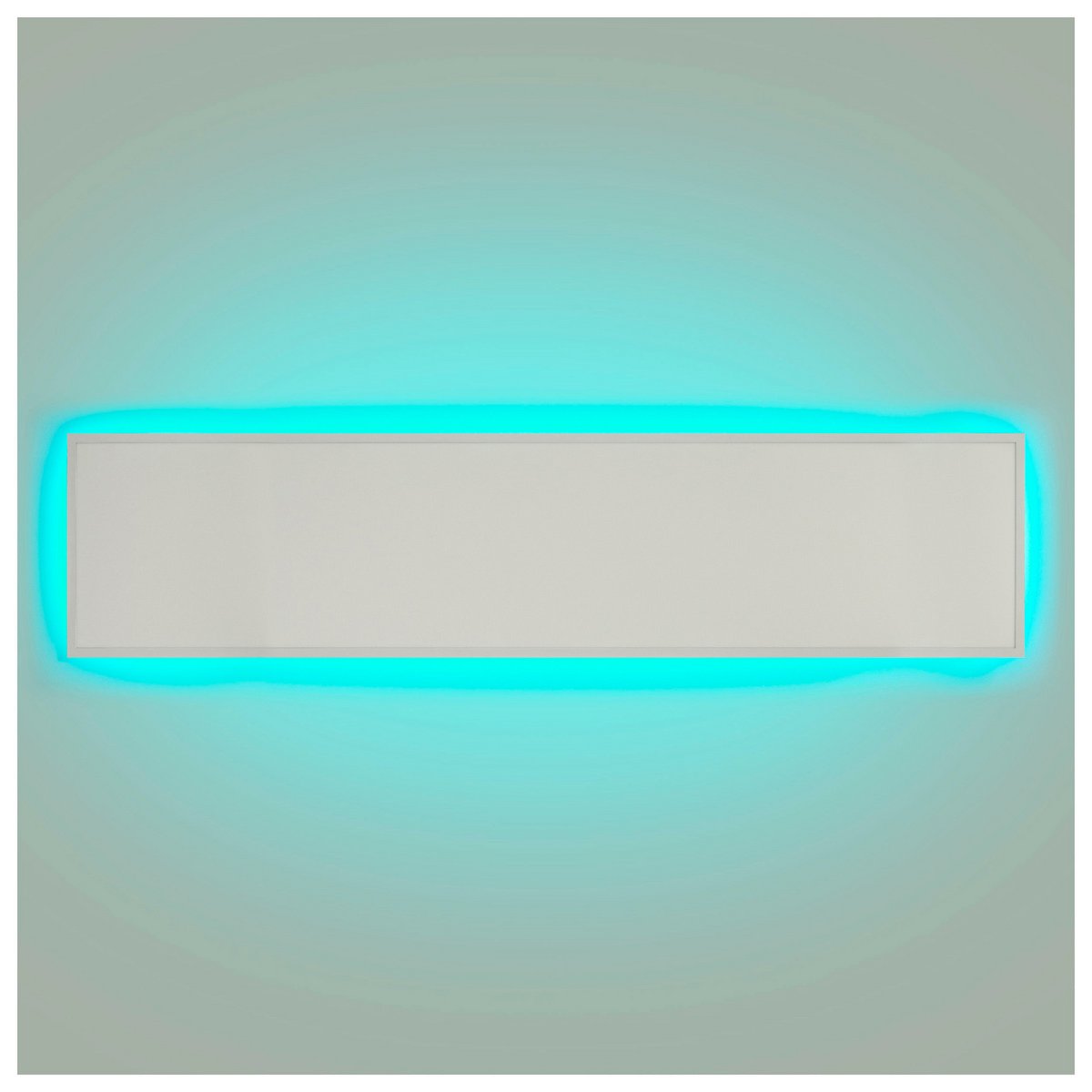 Smart Home LED -achtergrondverlichtingspaneel, lengte 100 cm, veel functies, transportlamp gemaakt van metaal en plastic, geïntegreerde LED's