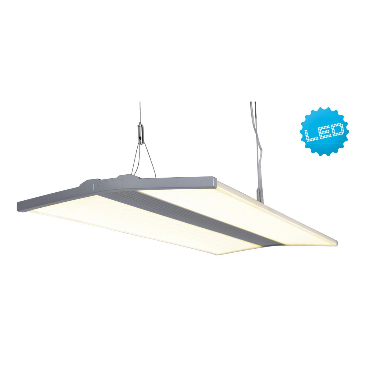 LED -hanglamp gemaakt van plastic, met geïntegreerde LED, neutraal wit