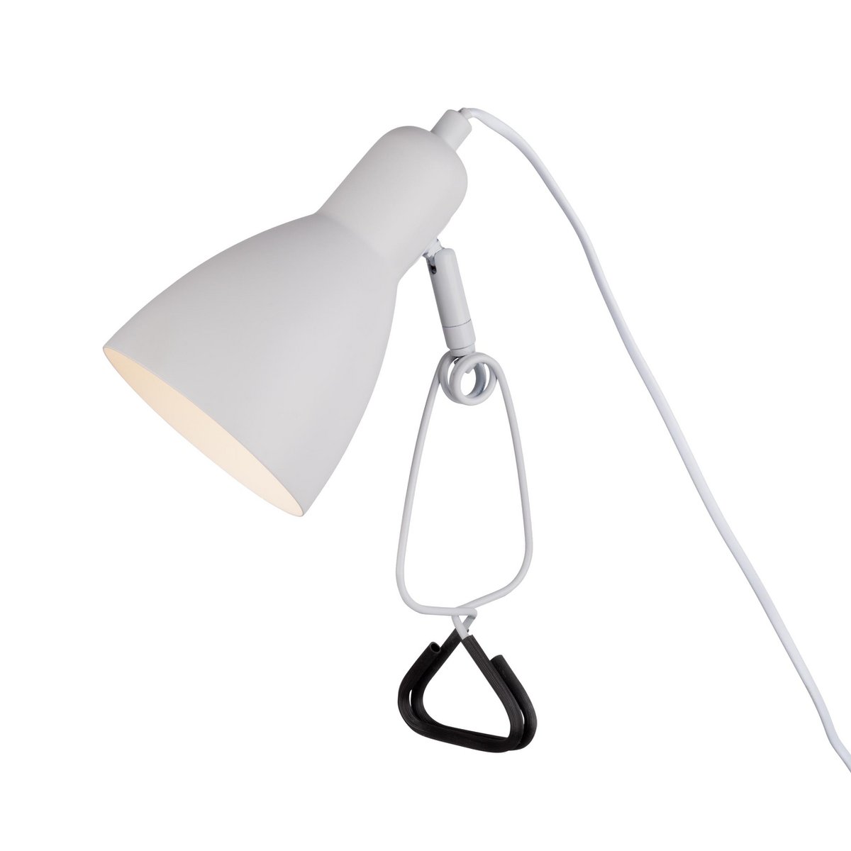 Klemtafels "Mara" Matt White voor E14 Max. 18 Watt, voor interieurs, 28 cm hoog