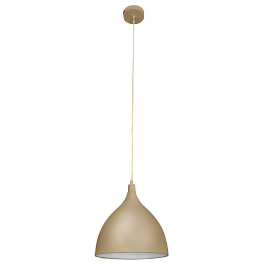 Hanger lamp "pinhead" Ø 28 cm, gemaakt van metaal in bruin, e27