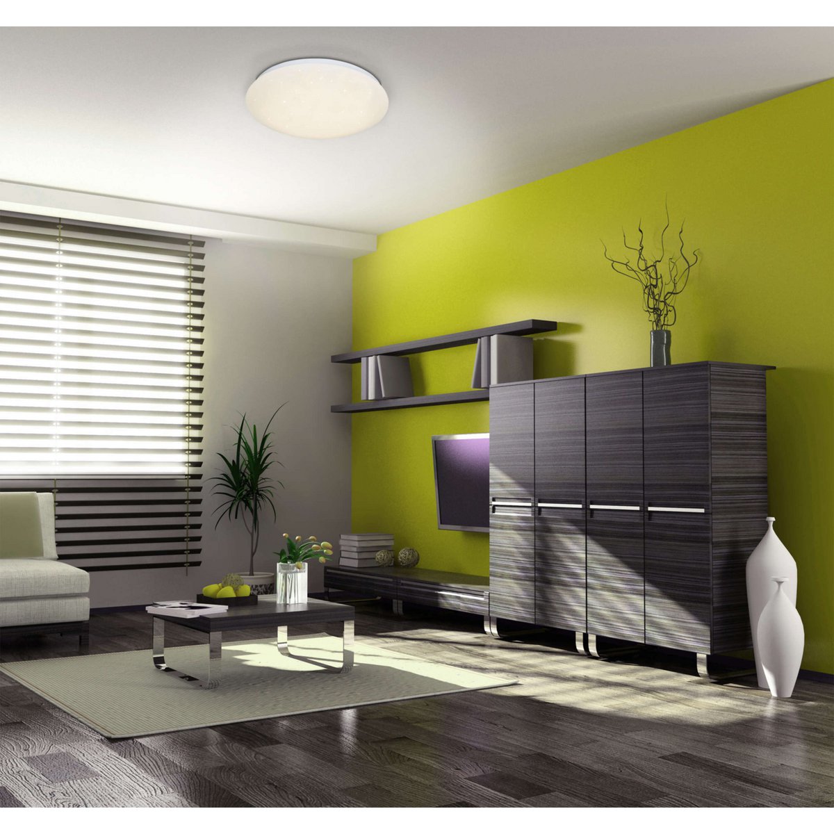 LED plafondlamp d: 26cm "Como"