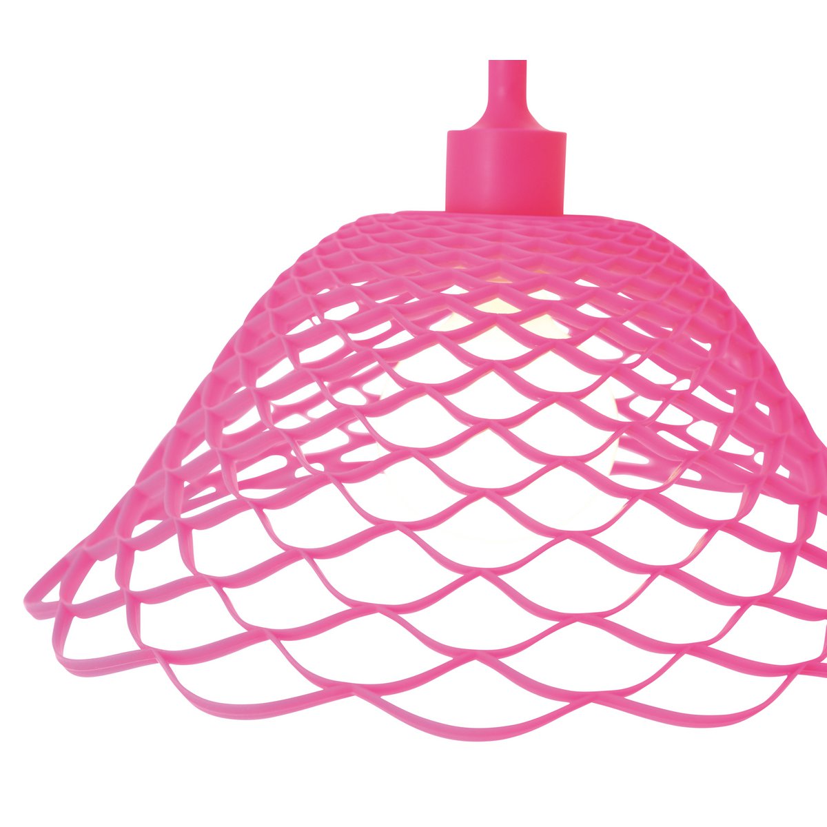 Siliconen hanger lamp "cera" in roze