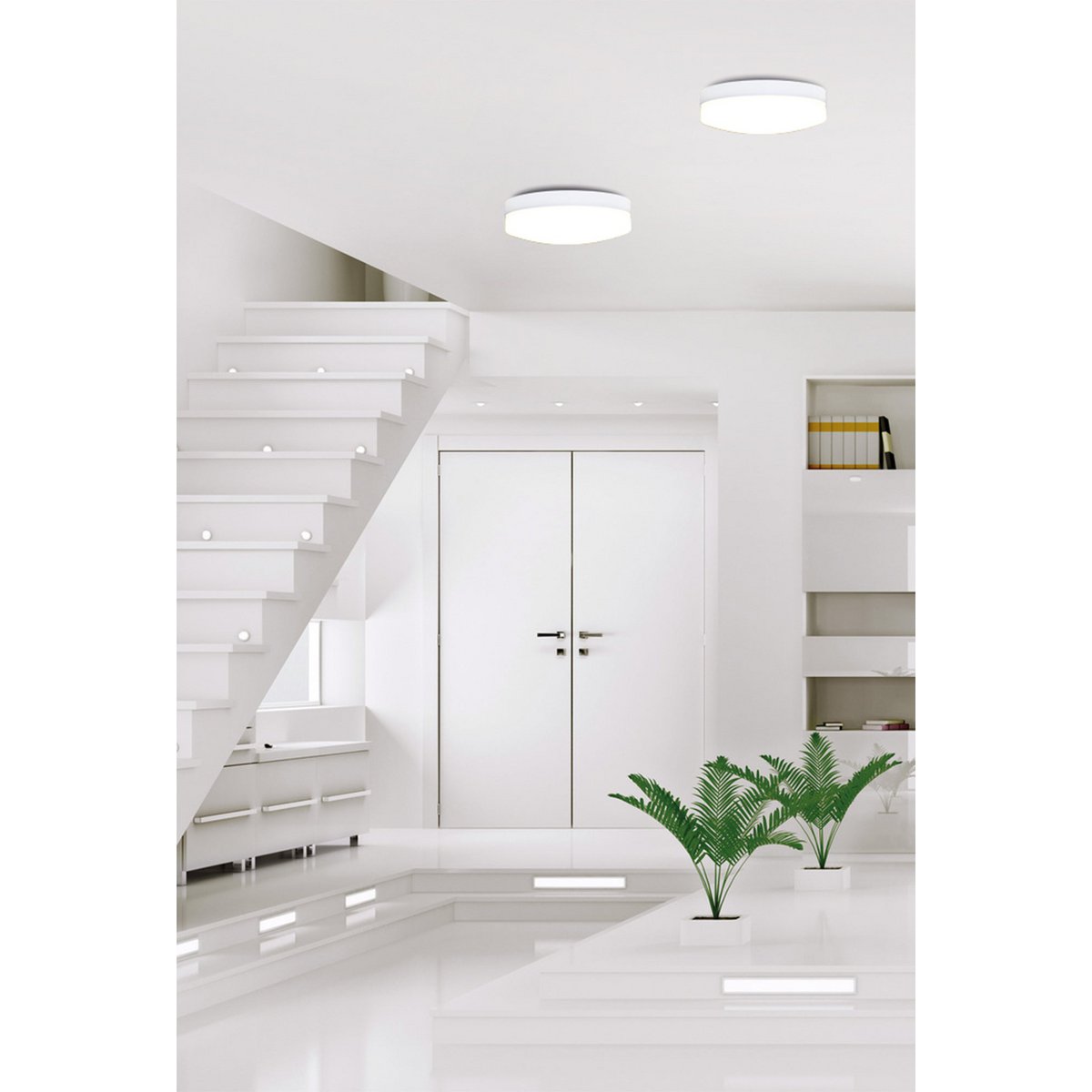 LED plafondlamp "Cool" d:25.5cm