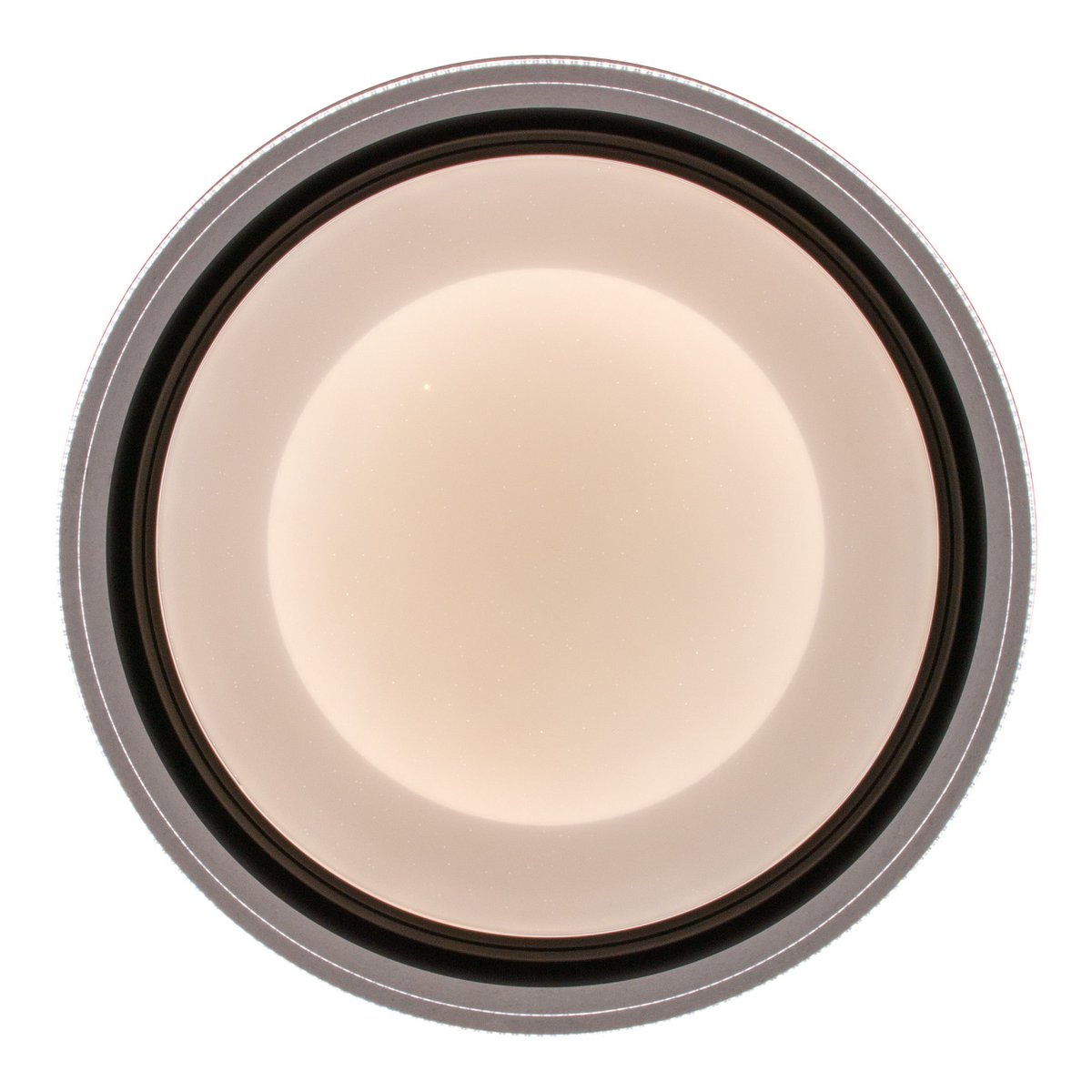 LED -plafondlicht "Canna" gemaakt van metaal en plastic, dimbaar met afstandsbediening, kleurverandering van warm wit naar koud wit naar kleurrijk, stevig ingebouwd -in LED's, plafondlamp voor woonkamer, eetkamer, keuken of gang met 45 cm diameter