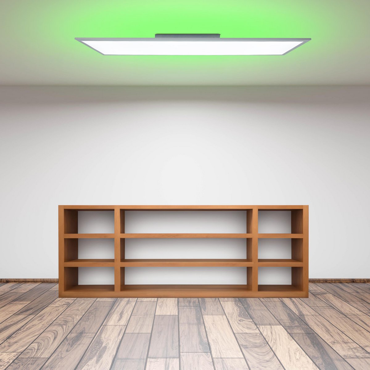 Smart Home LED -achtergrondverlichtingspaneel, lengte 100 cm, veel functies, transportlamp gemaakt van metaal en plastic, geïntegreerde LED's