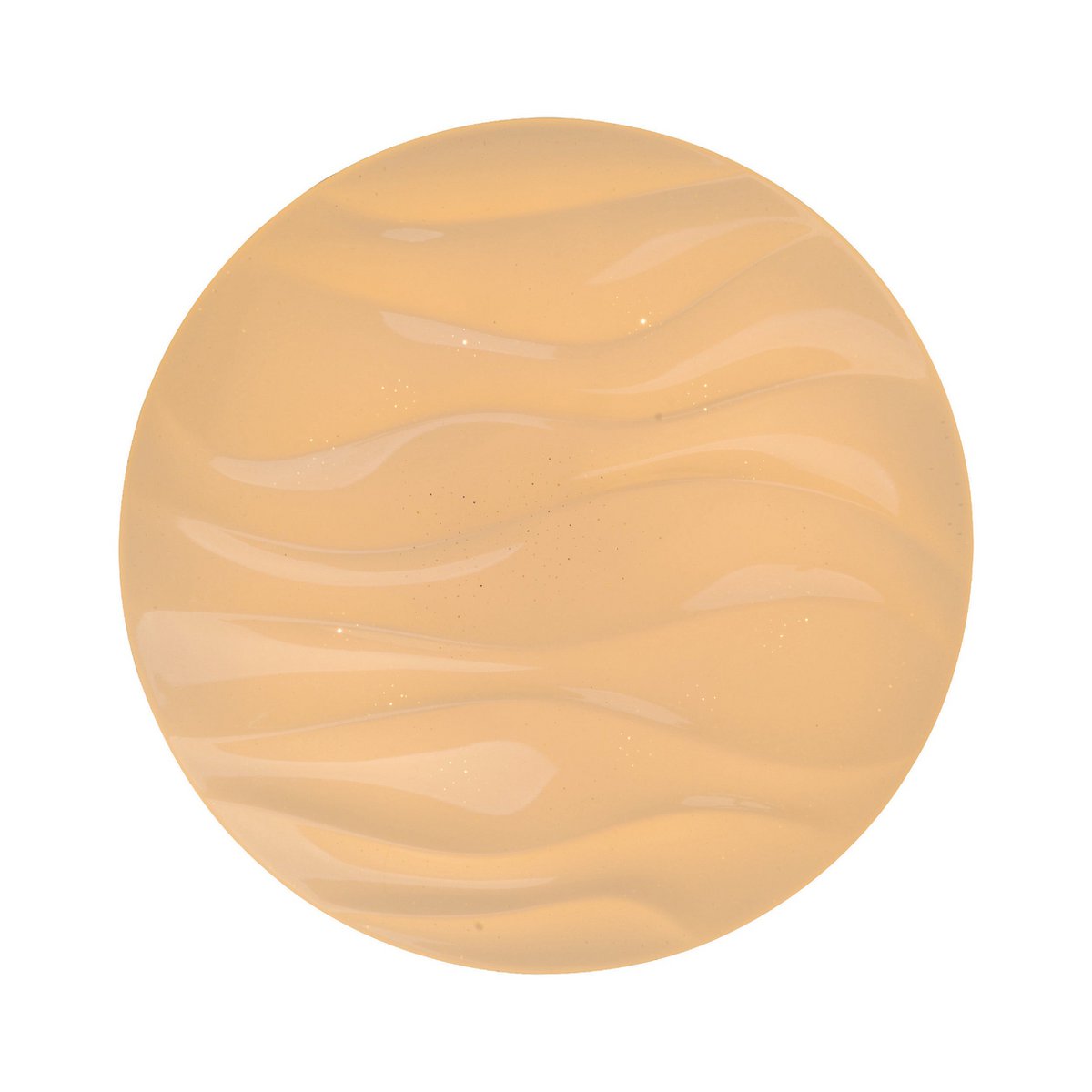 Smart Home LED -plafondlamp "Austin" met kristaleffect, veel functies, gemaakt van metaal en plastic, wit, met geïntegreerde LED's, verlichting voor woonkamers of kantoor