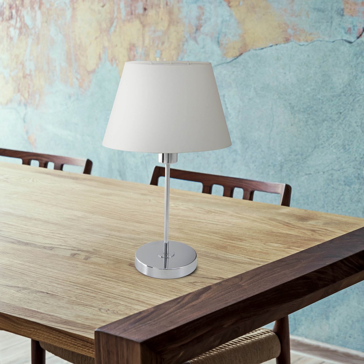 Lampenkap ovaal voor tafellichten beige