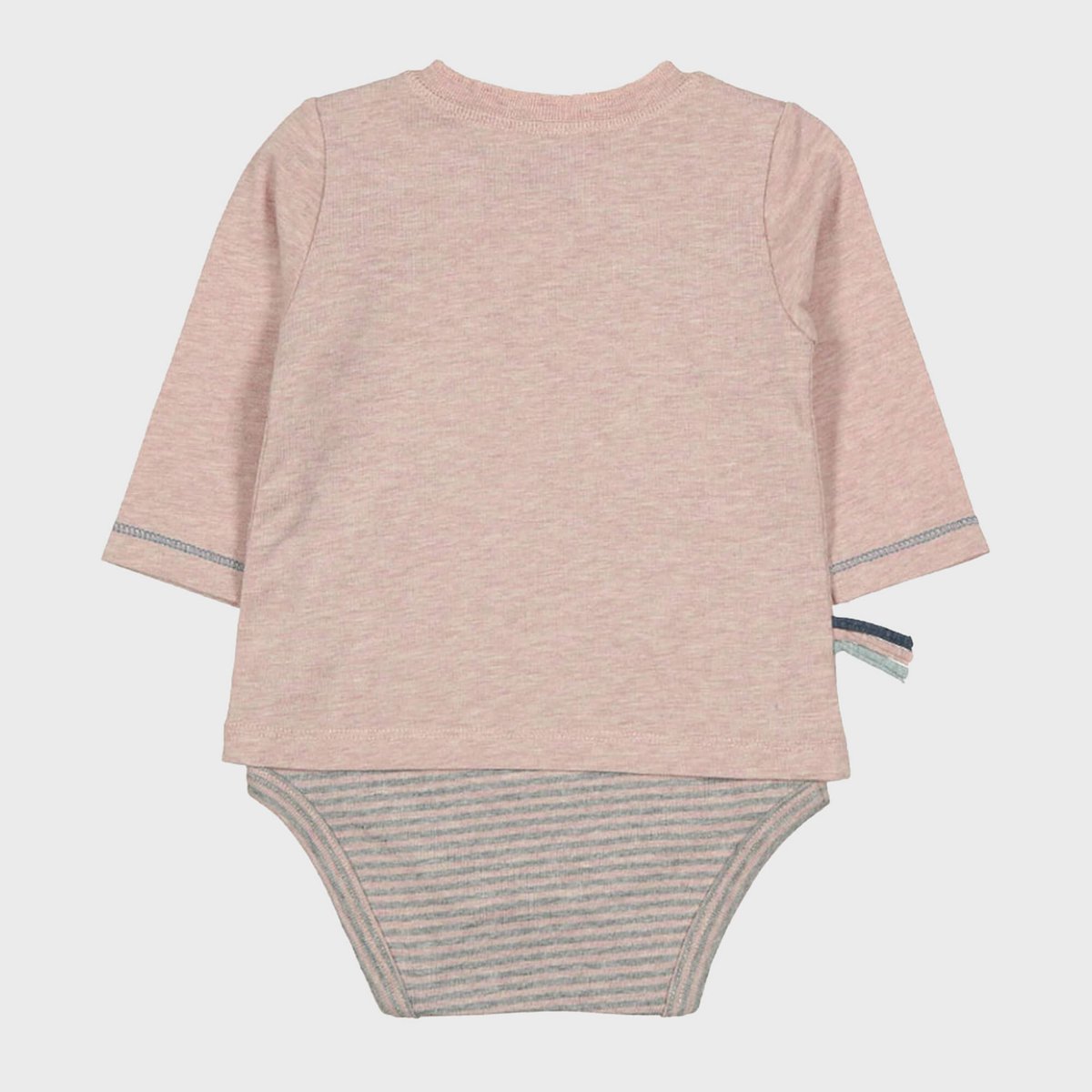 OrganicEra Organic Baby L/S T-shirt body, Roze