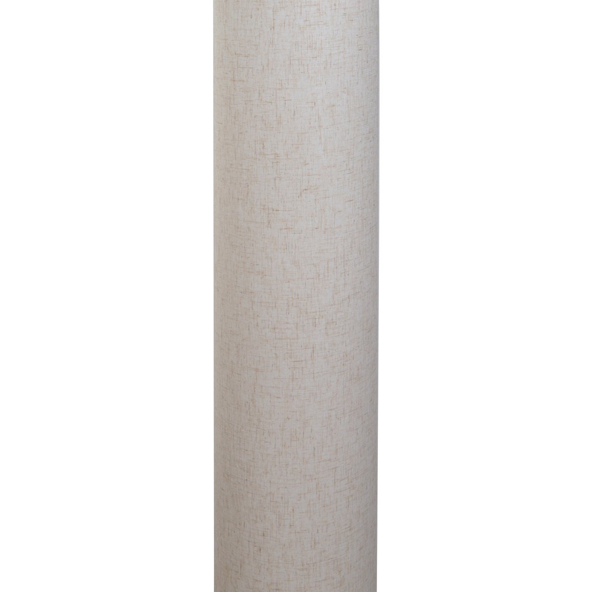 Staande lamp "Beate" Natuur van metaal en een tekstblazer in de natuur, E27 -aansluiting, vloerlamp voor eetkamer, woonkamer, gang of kantoor, ca. 110 cm hoog