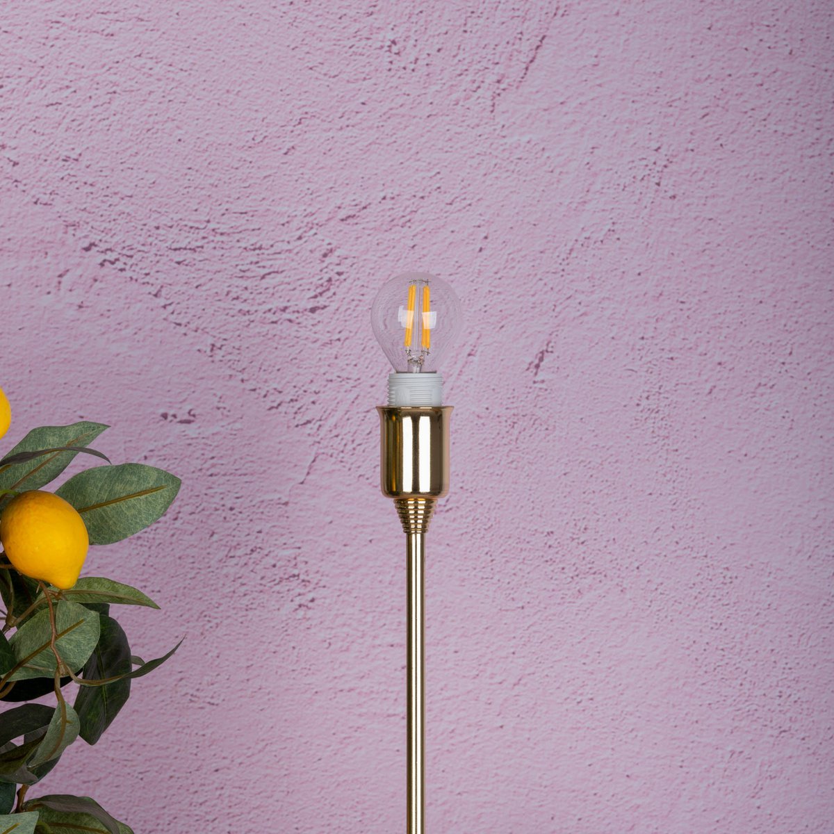 6-set LED-filamentlamp met E14 versie 4 watt, gemaakt van metaal en glas, helder