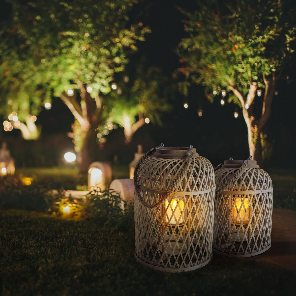 Decollicht "Korbinian" inclusief Solar Led Candle