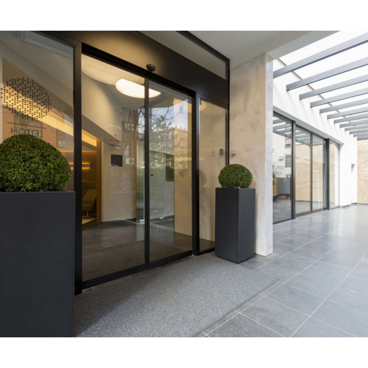 LED -sensorpaneel "Alegre" zijlengte 45 cm, veel functies, beugel inclusief beugel gemaakt van metaal en plastic, geïntegreerde leds warm wit wit