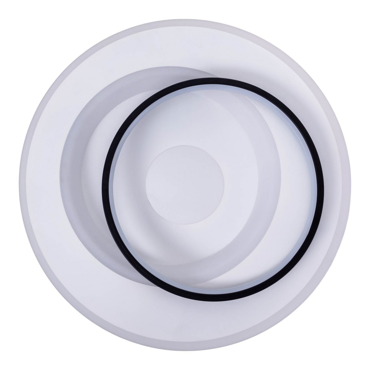 LED -plafondlicht 3D -effect "malea" Ø 49 cm, met veel functies, waaronder afstandsbediening