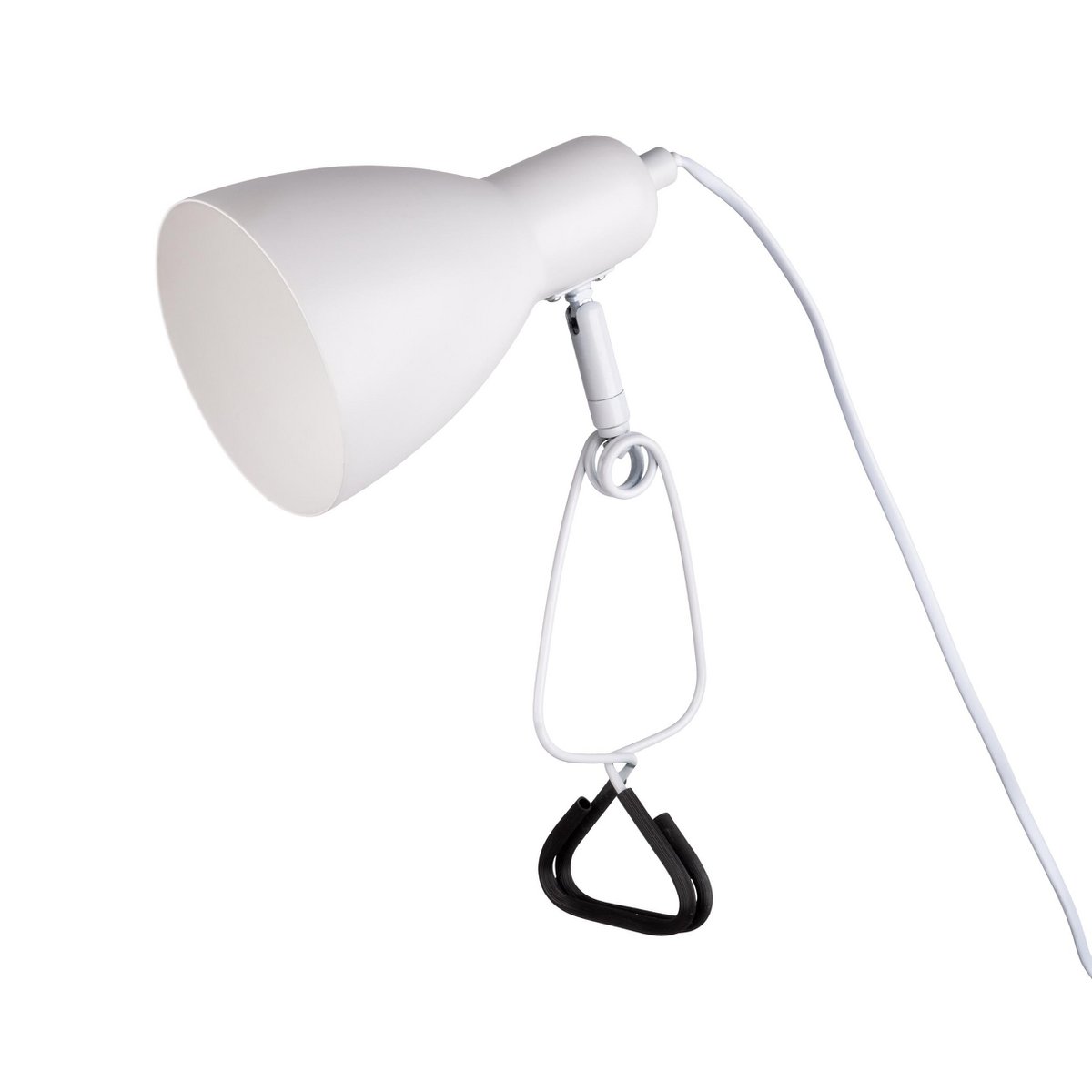 Klemtafels "Mara" Matt White voor E14 Max. 18 Watt, voor interieurs, 28 cm hoog