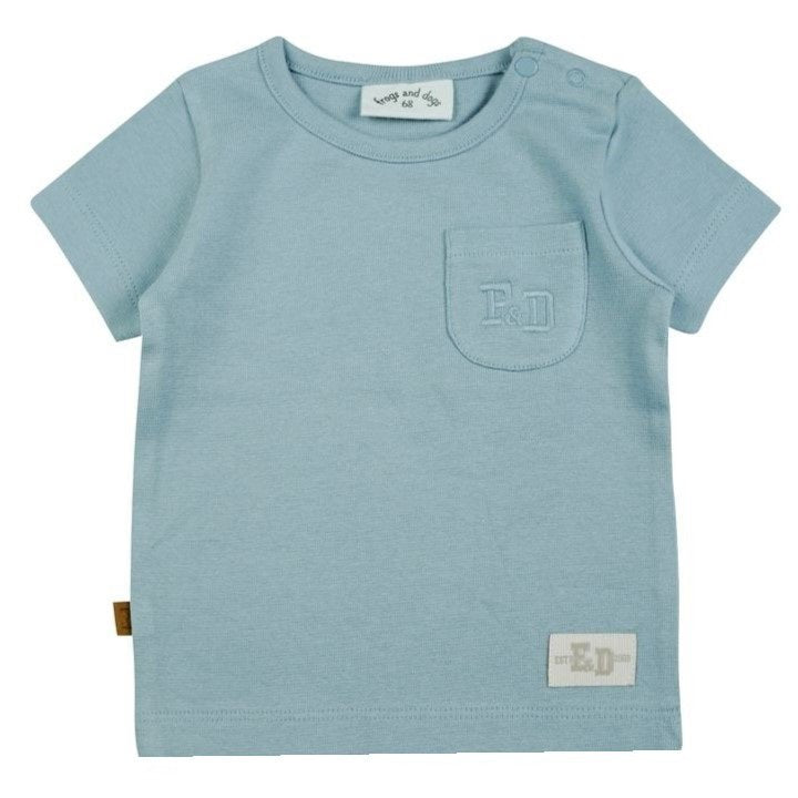 Overhemd 1x1 rib | As Blauw