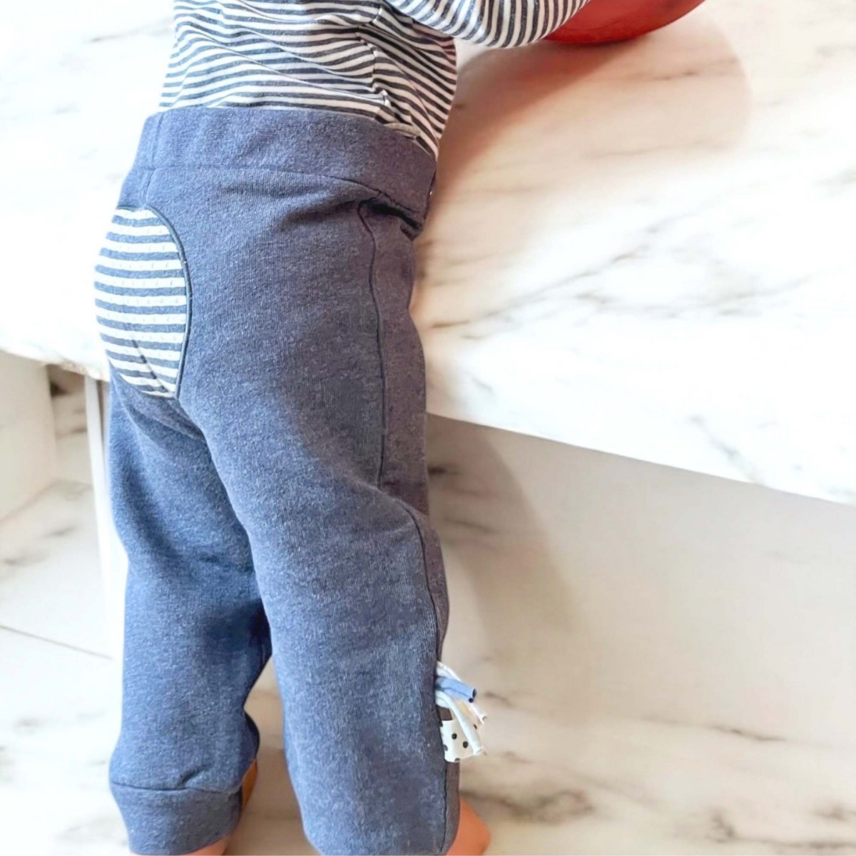 OrganicEra Biologische baby-joggingbroek, Indigo